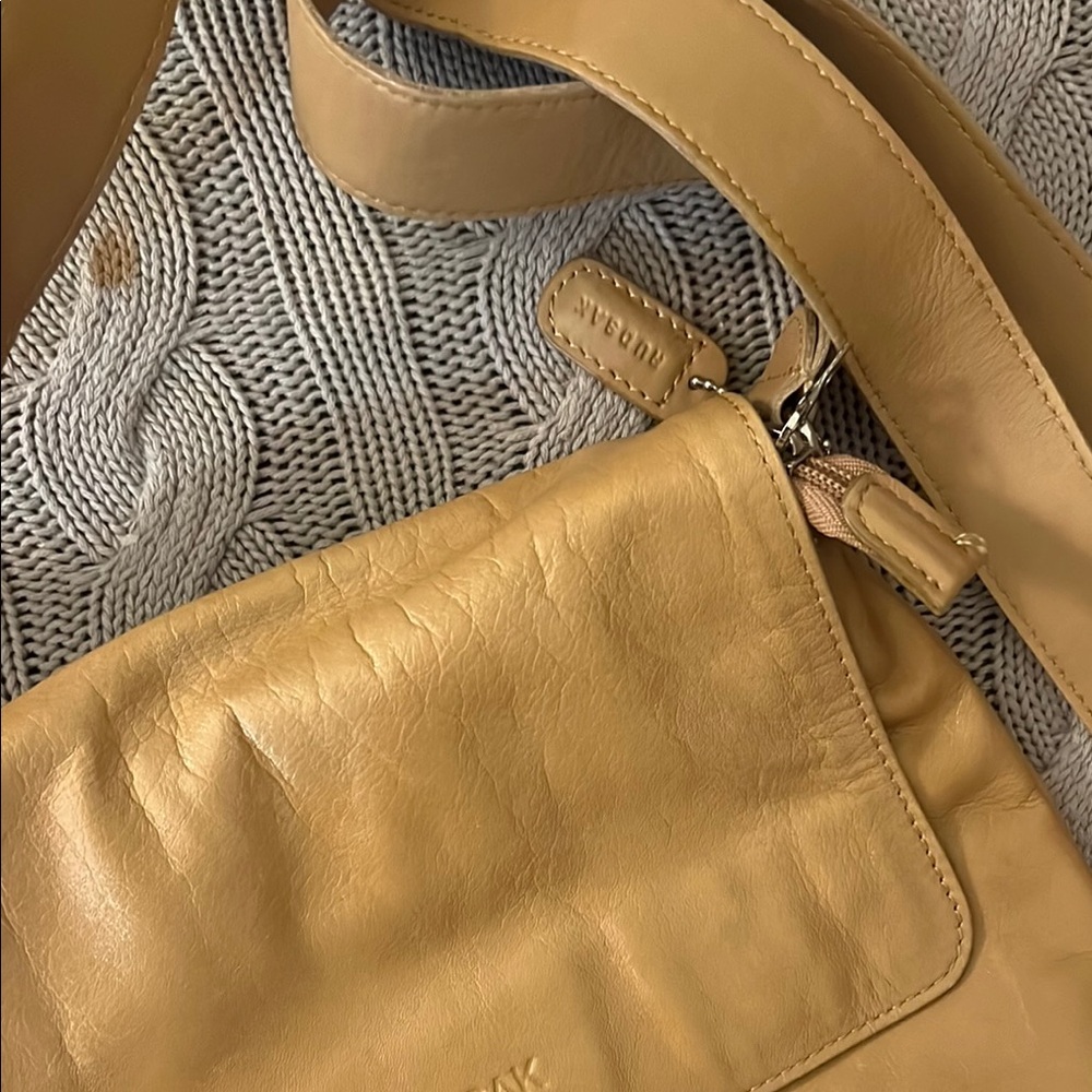 RUDSAK Tan Crossbody Bag with Adjustable Strap and Flap Closure - Picture 2 of 9